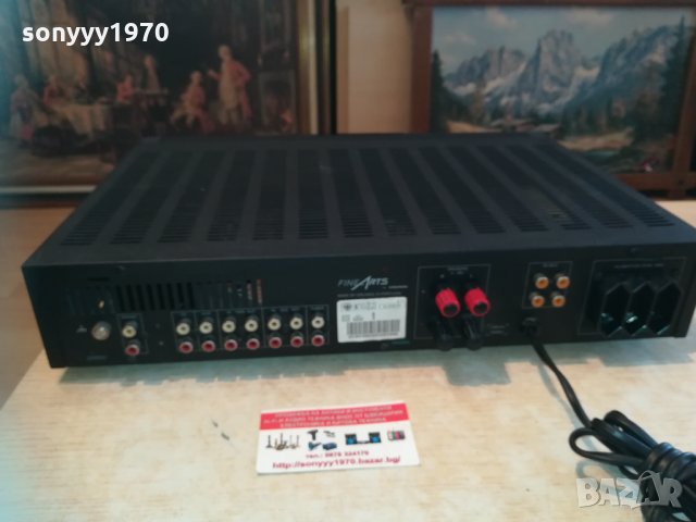ПОРЪЧАН-finearts by grundig-V11 Fine Arts HiFi Stereo ampli 2503211223, снимка 14 - Ресийвъри, усилватели, смесителни пултове - 32297852