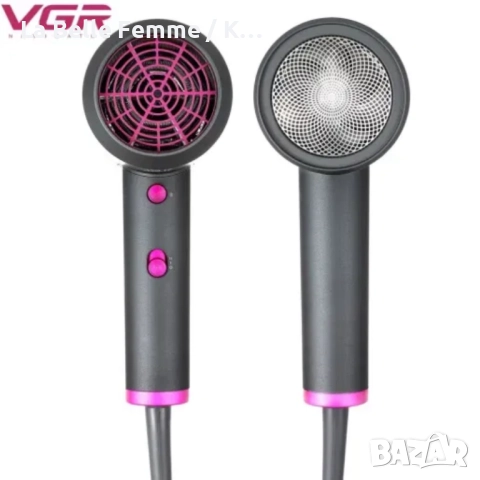 Професионален сешоар, VGR V-400, 2 степени на температура, Сгъваем корпус, снимка 2 - Сешоари - 51738445