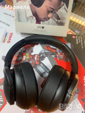 DOQAUS Blutooth слушалки / Безжични Слушалки / Кристално Чист Звук, снимка 4 - Слушалки и портативни колонки - 48233120