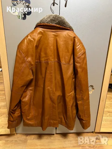 Яке от естествена кожа DINAMO 2XL, снимка 2 - Якета - 47367795
