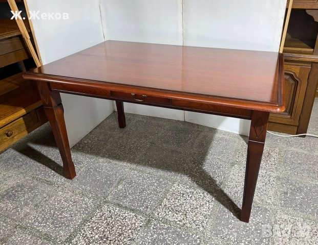 Масивна трапезна маса, снимка 5 - Маси - 52932779