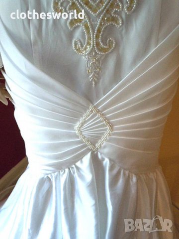 Уникална булчинска сватбена рокля MY FAIR BRIDE by Impression и два воала подарък, снимка 7 - Рокли - 11690223