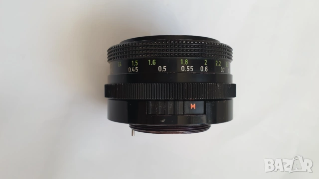 Обектив Tessar 2,8/50 mm. Carl Zeiss Jena, снимка 3 - Обективи и филтри - 53525471