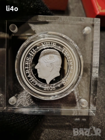 Сребърна монета Годината на коня 2026г 1oz Proof 31.1грама ограничен тираж 2026броя цена 190евро , снимка 4 - Нумизматика и бонистика - 53289625
