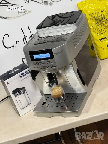 Кафемашина кафе автомат delonghı magnifica S cappuccino с гаранция, снимка 8 - Кафемашини - 50589145