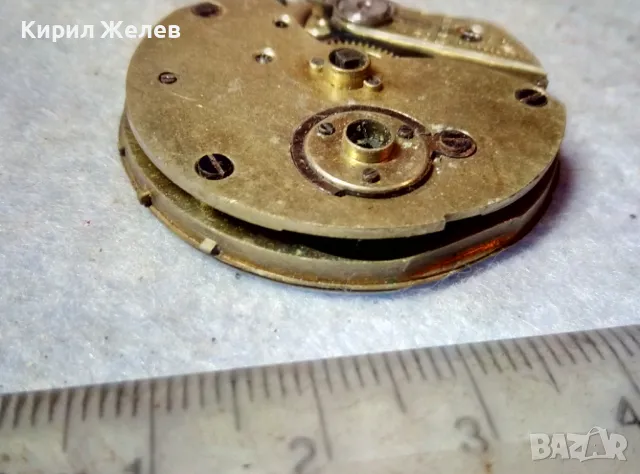 МЕХАНИЗЪМ с ПОРЦЕЛАНОВ РИМСКИ ЦИФЕРБЛАТ от СТАР КОЛЕКЦИОНЕРСКИ ШВЕЙЦАРСКИ ДЖОБЕН ЧАСОВНИК 30163, снимка 9 - Антикварни и старинни предмети - 48575228