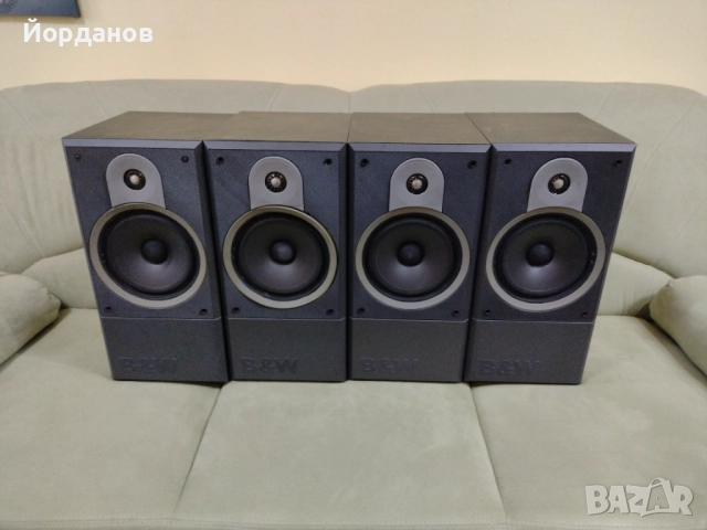 4бр. букшелф тонколони B&W DM610 , снимка 3 - Тонколони - 52040282