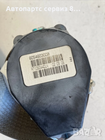 Jeep Compass 2009 заден десен предпазен колан оригинален 605460300B, снимка 2 - Части - 52990057