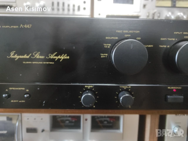 Pioneer A-447, снимка 3 - Ресийвъри, усилватели, смесителни пултове - 51315730