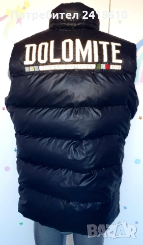 Dolomite Down Vest Mens Size L ОРИГИНАЛ! Мъжки Пухен Елек!, снимка 16 - Якета - 52152171