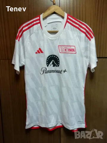 Унион Берлин Нова Оригинална Тениска Фланелка Adidas Union Berlin L