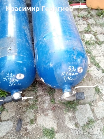 WV Бутилки  метан 3 лева за 1 литър  33,34,5,37,5,48,5,53,54,72 и други литри, снимка 4 - Части - 50995930