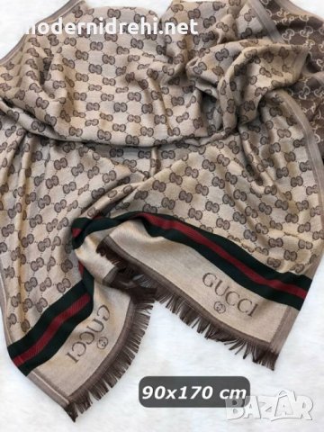 Gucci шал от кашмир код 83 в Шалове в гр. София - ID34907869 — Bazar.bg