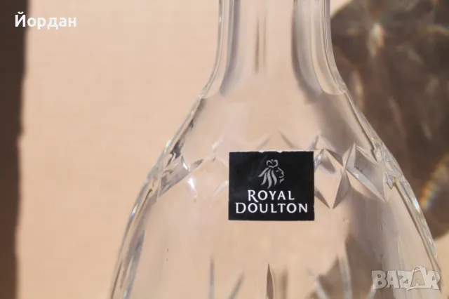 Кристално шише/бутилка за алкохол, снимка 3 - Други ценни предмети - 49933860