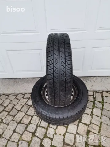 2бр  Зимни БУСОВИ гуми CONTINENTAL VANCO WINTER2 205/75/16С, снимка 2 - Гуми и джанти - 48341987