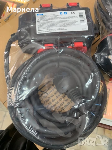 10 метра удължител с IP44 / Разклонител за външна употреба, снимка 2 - Други стоки за дома - 50545438