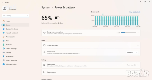 Продавам Dell XPS 15 9530 – i7, 4K Touch, 16GB RAM, SSD 128GB + HDD 500GB, нова батерия, снимка 14 - Лаптопи за работа - 50550971