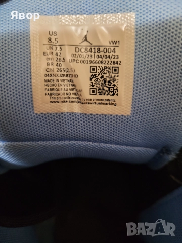 Air Jordan, снимка 5 - Маратонки - 52918128