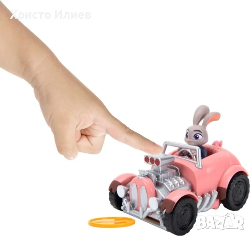 Зоотрополис Фигурки с кола Зайка Джуди, снимка 3 - Фигурки - 53428544