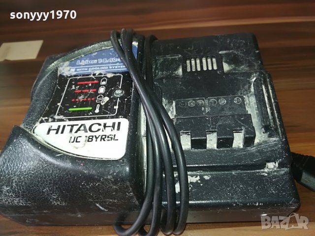 HITACHI UC 18YRSL LI-ION CHARGER-TOKYO JAPAN, снимка 6 - Винтоверти - 28341352