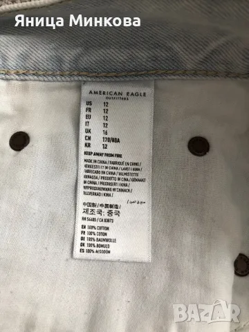 Дамски къси дънкови панталони American Eagle, снимка 9 - Къси панталони и бермуди - 49659144