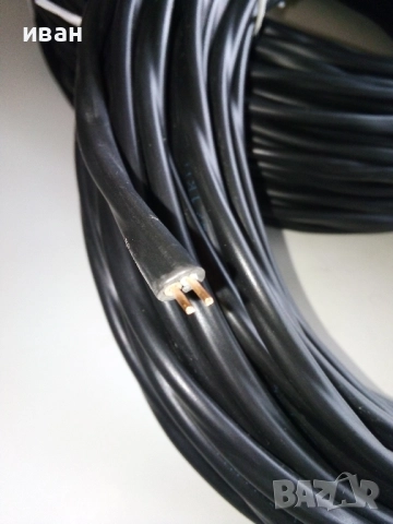 Кабели СВТ 2х 1мм 47 + 20м.Нов, снимка 2 - Кабели - 52585129