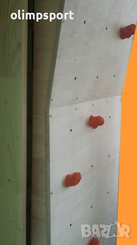 Стена за катерене детска – размери – 2,3х0,7 м – материали – технически шперплат и уникални захвати , снимка 3 - Спортна екипировка - 37377120