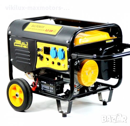 ГЕНЕРАТОР ЗА ТОК 3,5KW С ЕЛ. СТАРТ BP PROFESSIONAL С ВГРАДЕНА АВТОМАТИКА МОНОФАЗЕН БЕНЗИН , снимка 6 - Генератори - 43156504