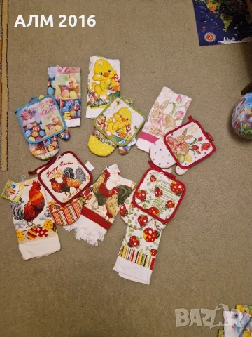 Великденски комплект ръкохватка с хавлия