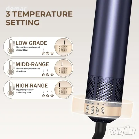 Многофункционален комплект Air Styler 5 в 1, снимка 4 - Други - 49405693