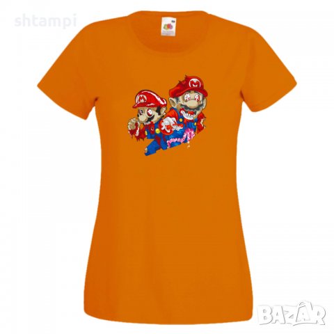 Дамска тениска Mario Zombie 2 Игра,Изненада,Подарък,Празник,Повод, снимка 11 - Тениски - 37237456