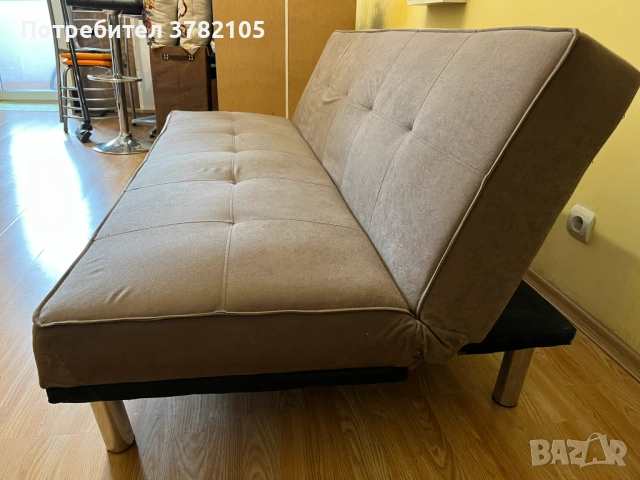 Продавам разтегателно клик-клак канапе (диван), снимка 2 - Дивани и мека мебел - 53450191