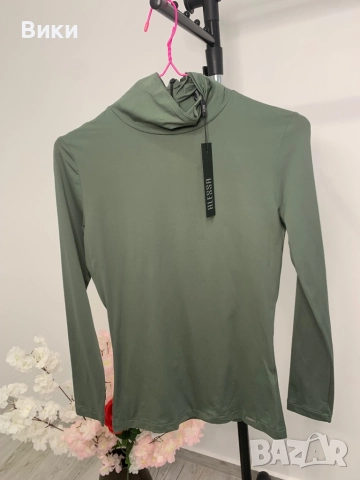 Алеса Alessa красиво поло ново с етикет, снимка 2 - Блузи с дълъг ръкав и пуловери - 51663569