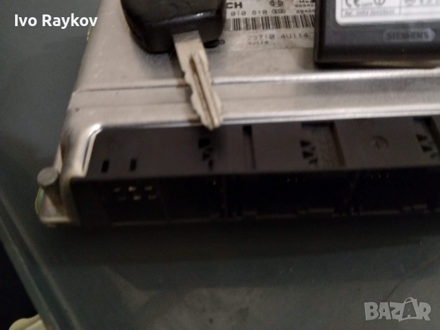 Компютър,ключ,имобилаизер за Nissan Almera 2.2DCI 0281010810 23710 4U114 EDC15M, снимка 8 - Части - 45453271