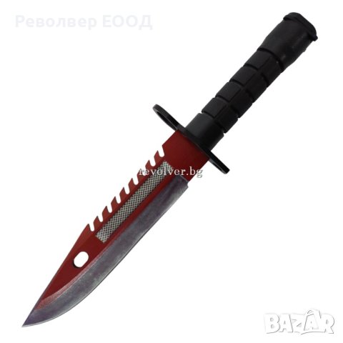 Нож за оцеляване Wartech M-9 Bayonet Red Allert, снимка 1 - Ножове - 43988236