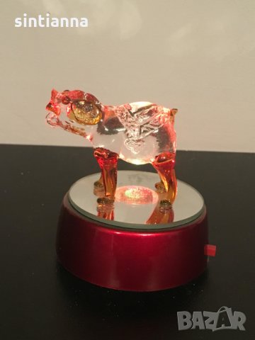 Светещо стъклено куче, снимка 3 - Декорация за дома - 27388345