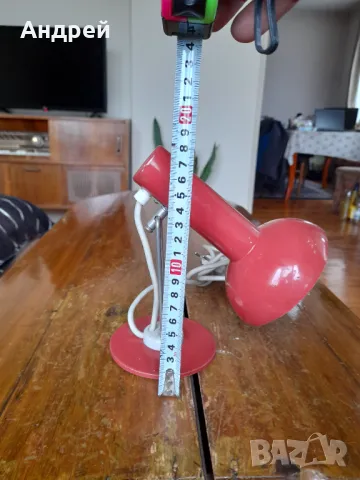 Стара нощна лампа #23, снимка 6 - Настолни лампи - 48334550