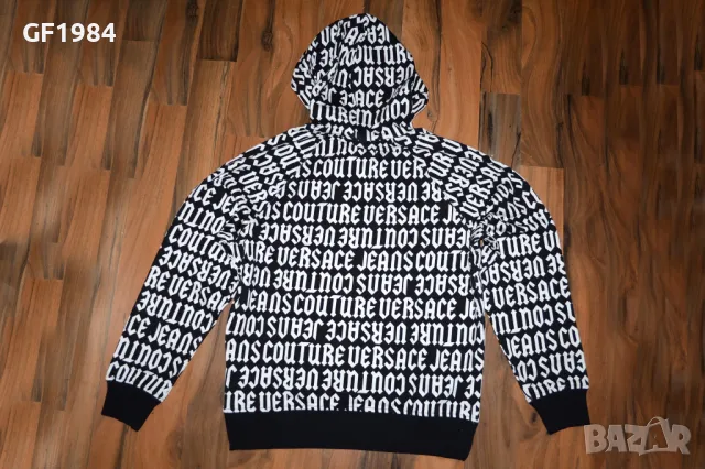 Versace Jeans Couture - мъжки суичър, размер M  (oversized), снимка 4 - Суичъри - 48263709
