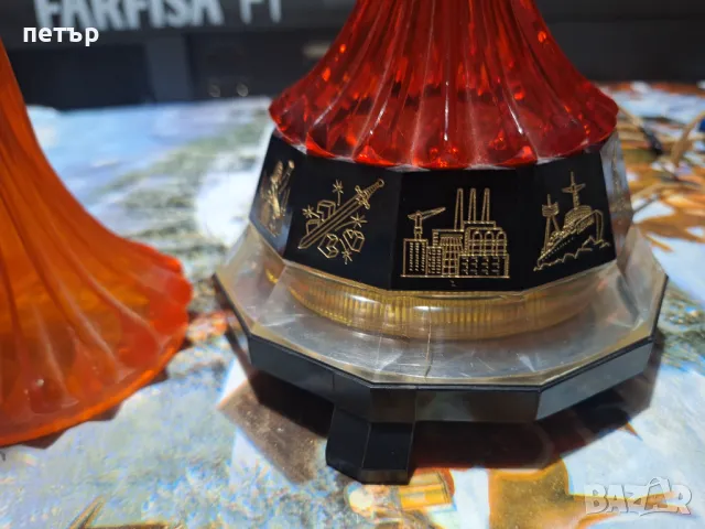 Стара руска лампа, снимка 4 - Антикварни и старинни предмети - 49089665