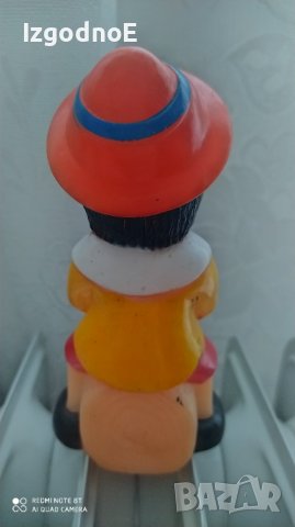 Стара гумена играчка Буратино - Пинокио , снимка 3 - Колекции - 37752017