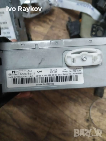 РАДИО CD MERCEDES A-CLASS W169 , A1698200486 , снимка 5 - Части - 52662680