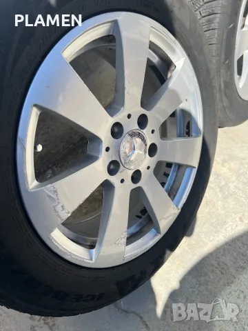 Оригинални джанти за Mercedes benz C class 16ки, снимка 2 - Гуми и джанти - 49599852