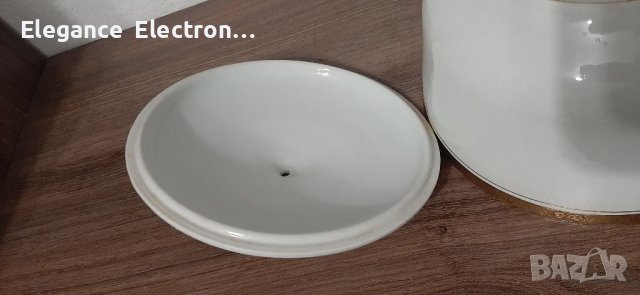 Български Порцеланов Супник със Златен кант , снимка 10 - Други - 38095401