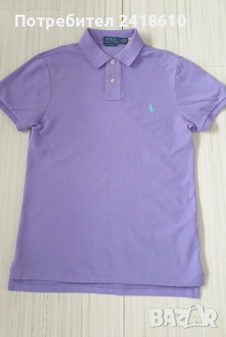 POLO Ralph Lauren Pique Cotton Slim Fit Mens Size М НОВО! ОРИГИНАЛ! Мъжка Тениска!