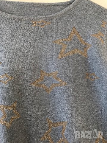 Пуловерче със звезди - М размер, снимка 4 - Блузи с дълъг ръкав и пуловери - 27743761