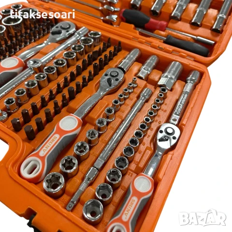 Професионален Гедоре куфар 216 части - За майстори и професионалисти, снимка 3 - Гедорета - 50787615