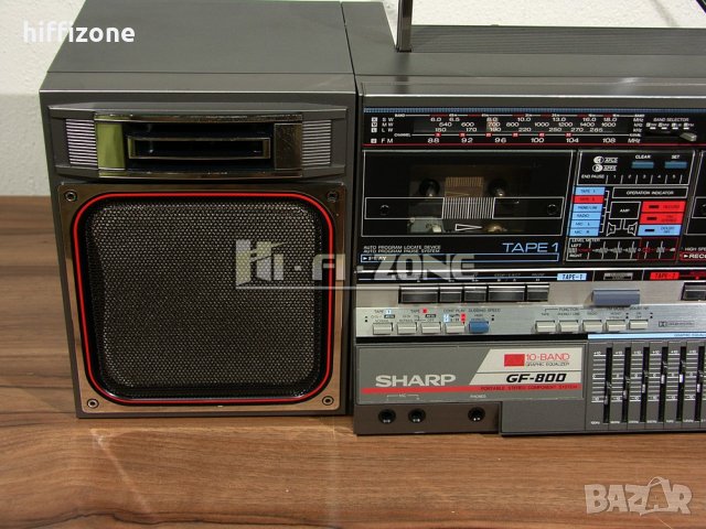 КАСЕТОФОН Sharp gf-800, снимка 4 - Радиокасетофони, транзистори - 38921098