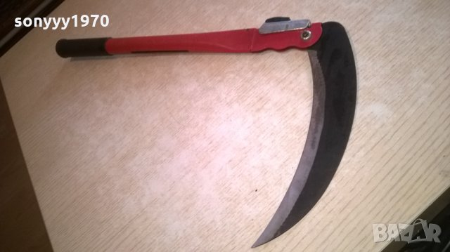 коса-сгъваема-нова 43х23см-метална, снимка 3 - Градински инструменти - 26861289