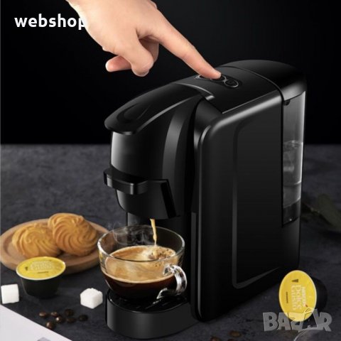 Многофункционална кафемашина за капсули и мляно кафе, снимка 1