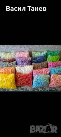 Рози от фоам 3-3.5 см 500 бр 30 лв, снимка 2 - Други - 49203947